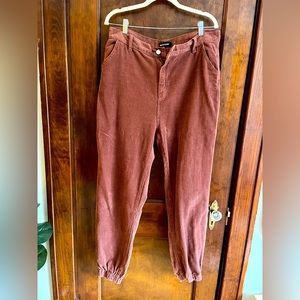 Pretty little things size 12 womens corduroy cinched bottom pants
